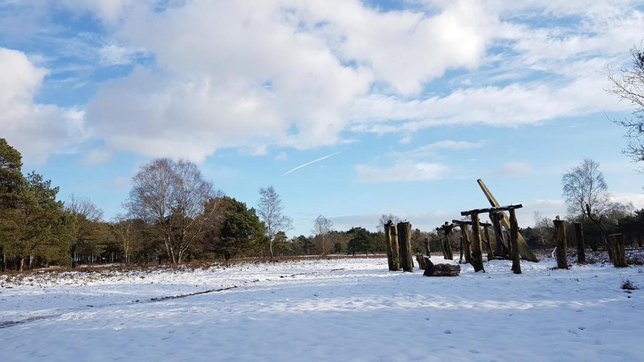 Chalet Op De Veluwe # Beuk بوتِنْ المظهر الخارجي الصورة